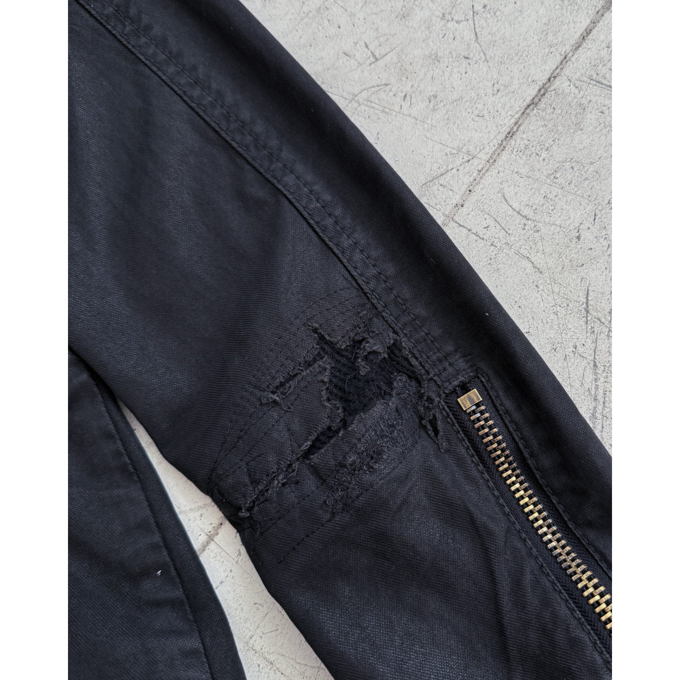 Waxed Denim Jacket