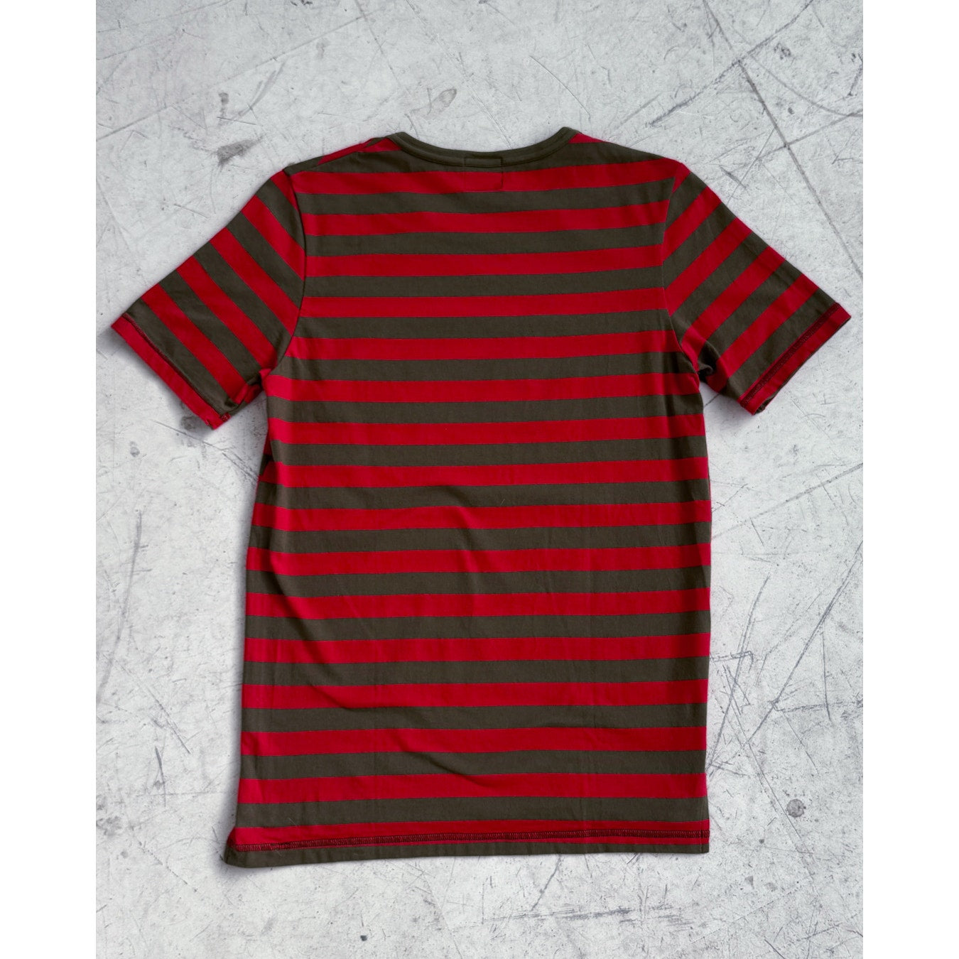 Striped Skull Tee