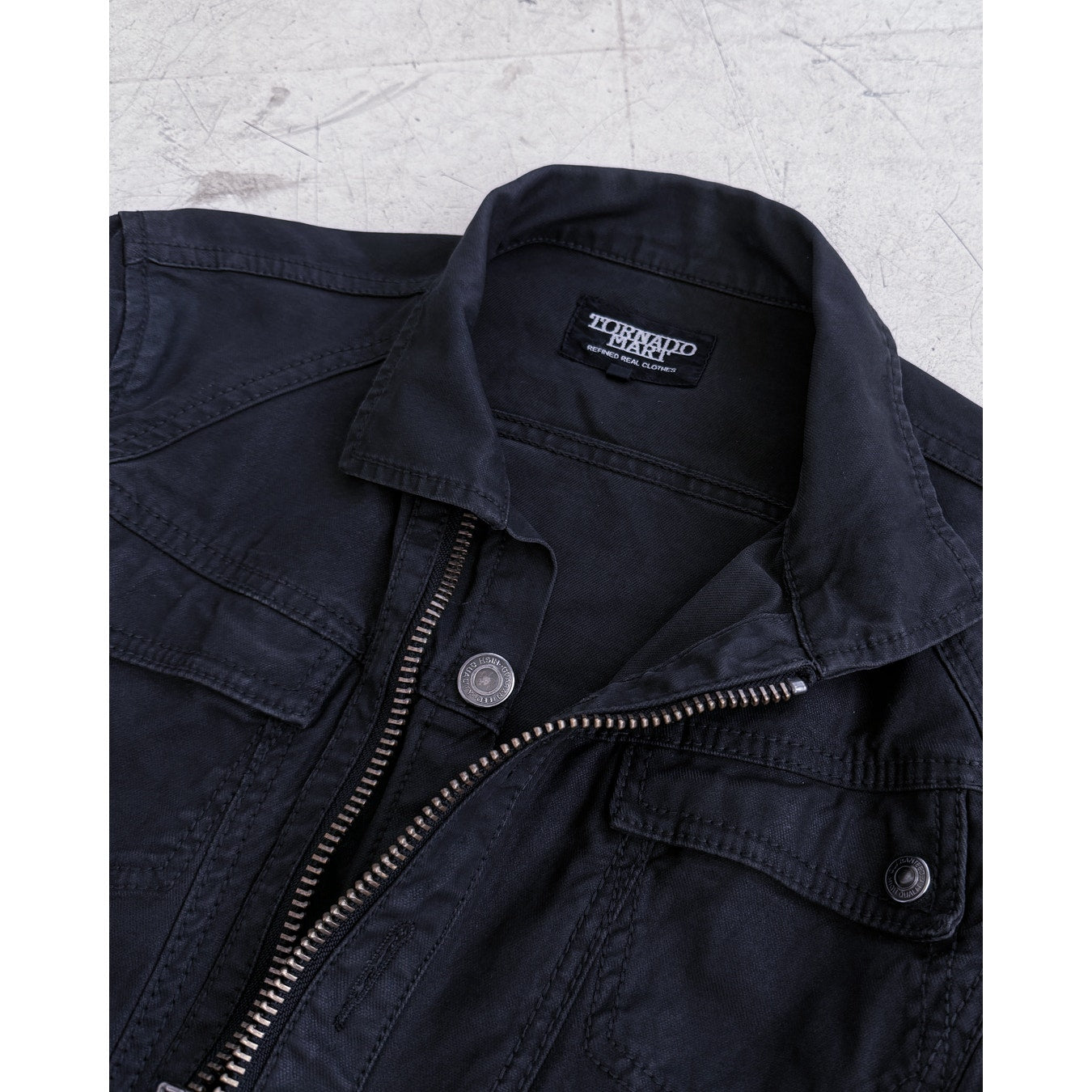 Waxed Denim Jacket