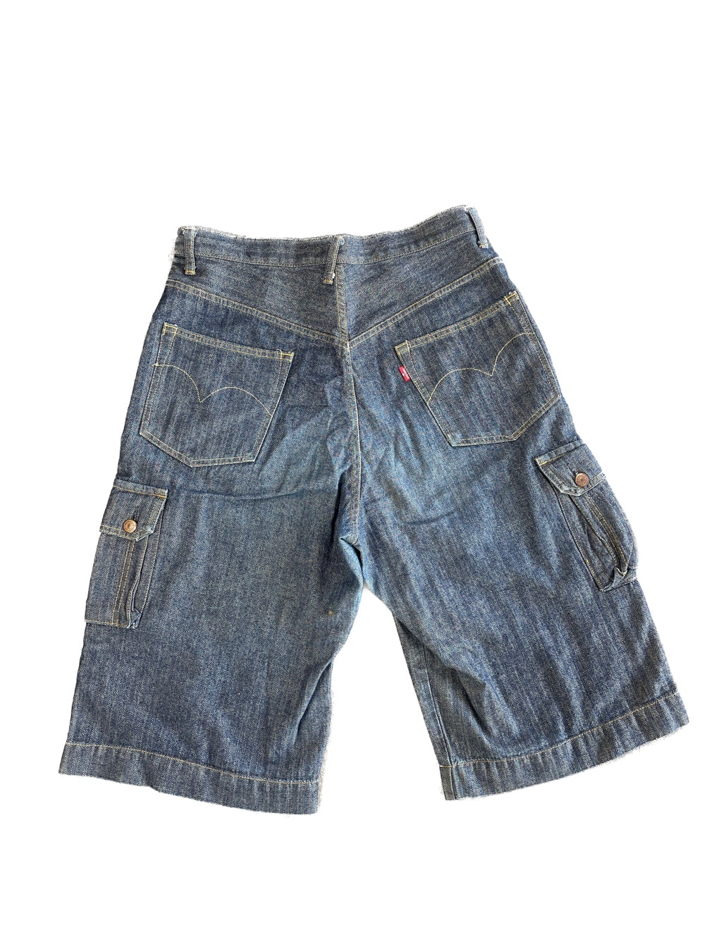 Oversize Denim Shorts