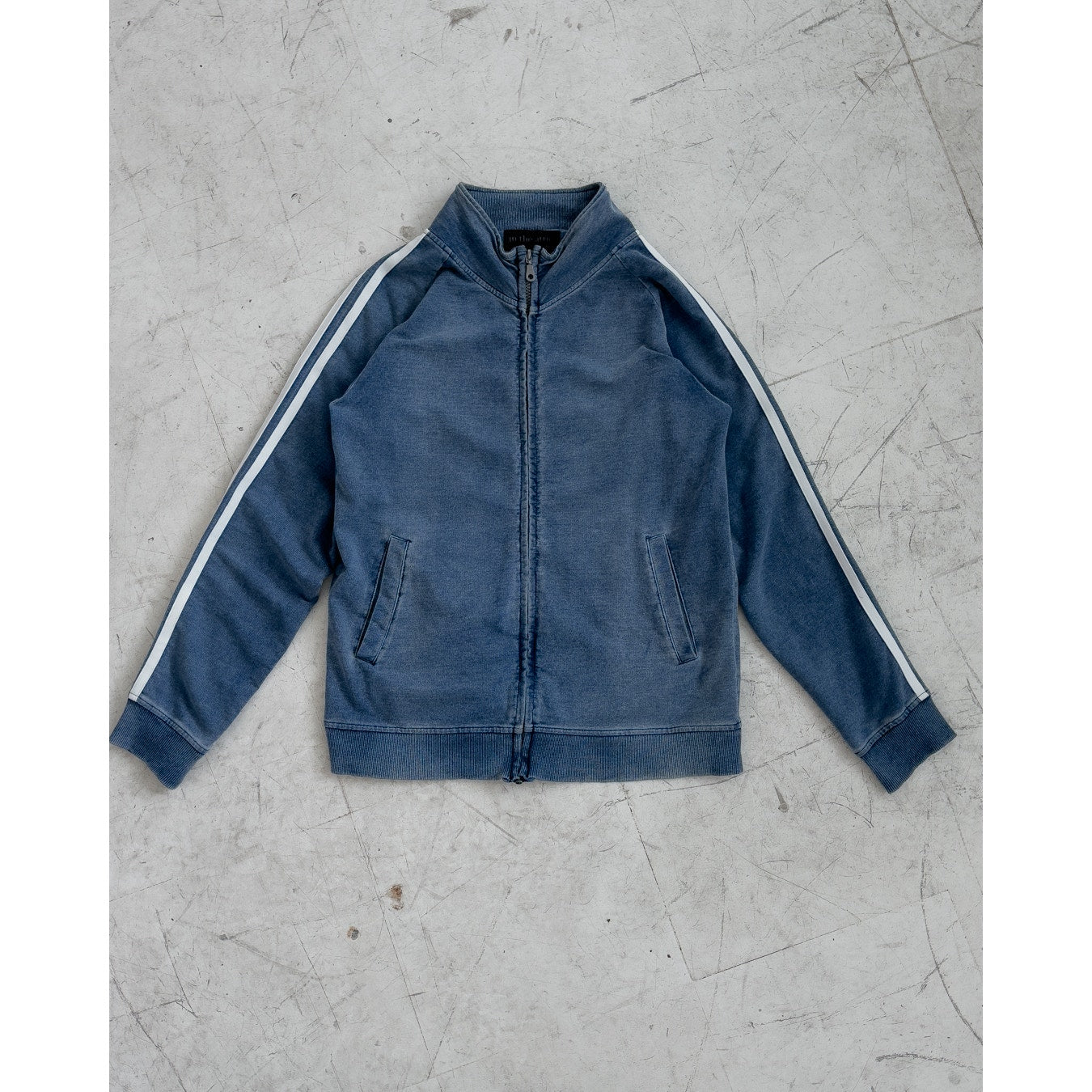 Striped Zip-up Jacket