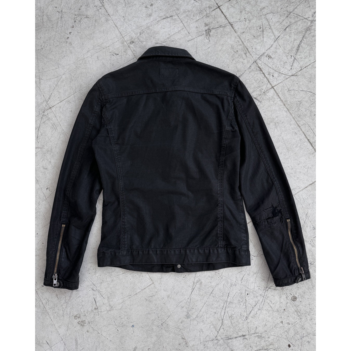 Waxed Denim Jacket