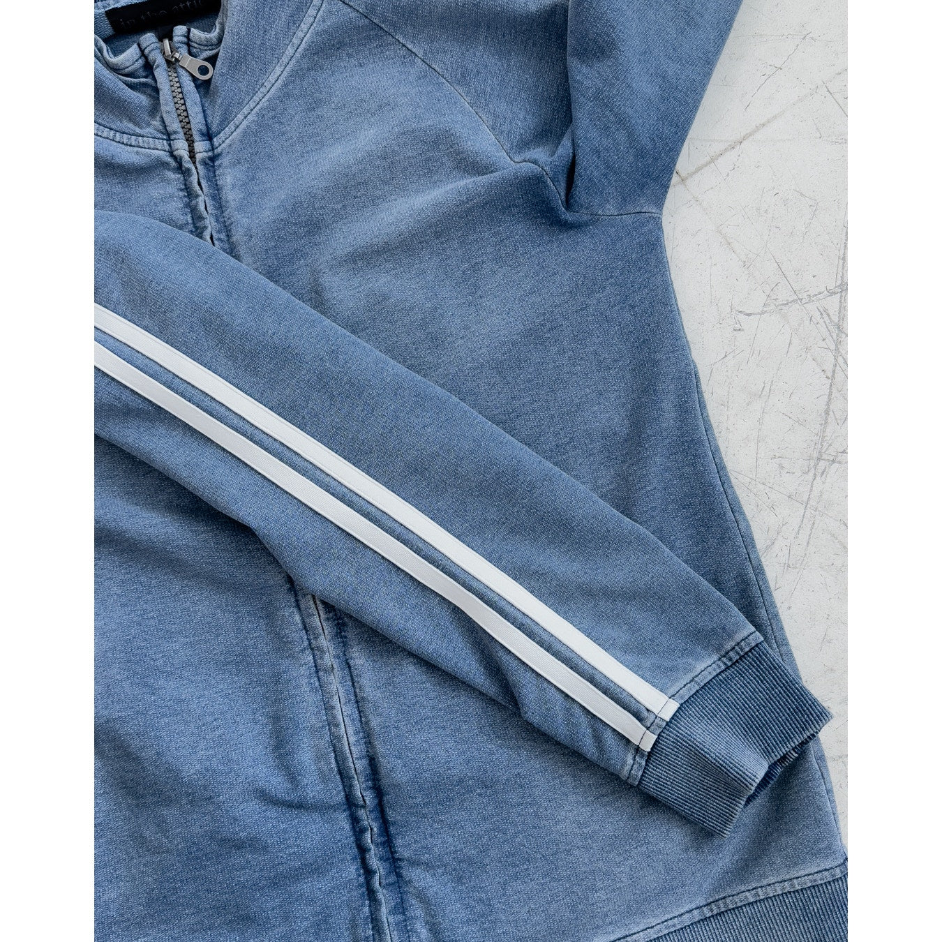 Striped Zip-up Jacket