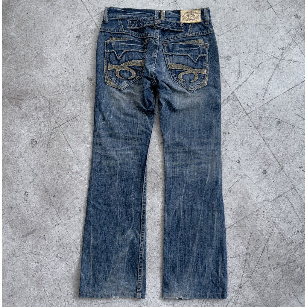 Snakeskin Denim