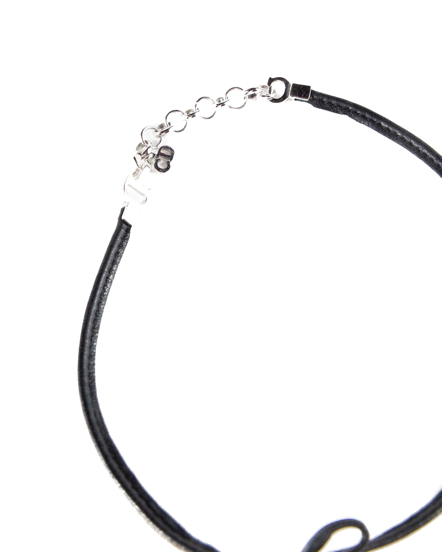 Leather Bow Tie Choker