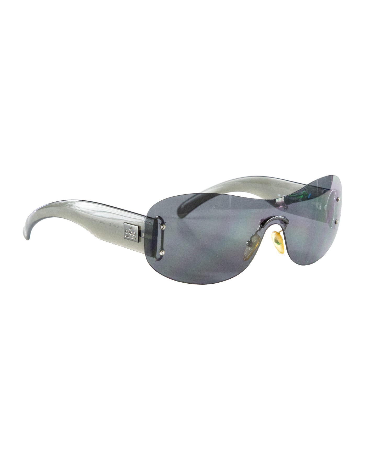 Translucent Shield Sunglasses