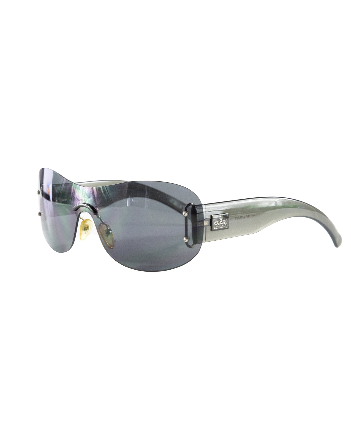 Translucent Shield Sunglasses