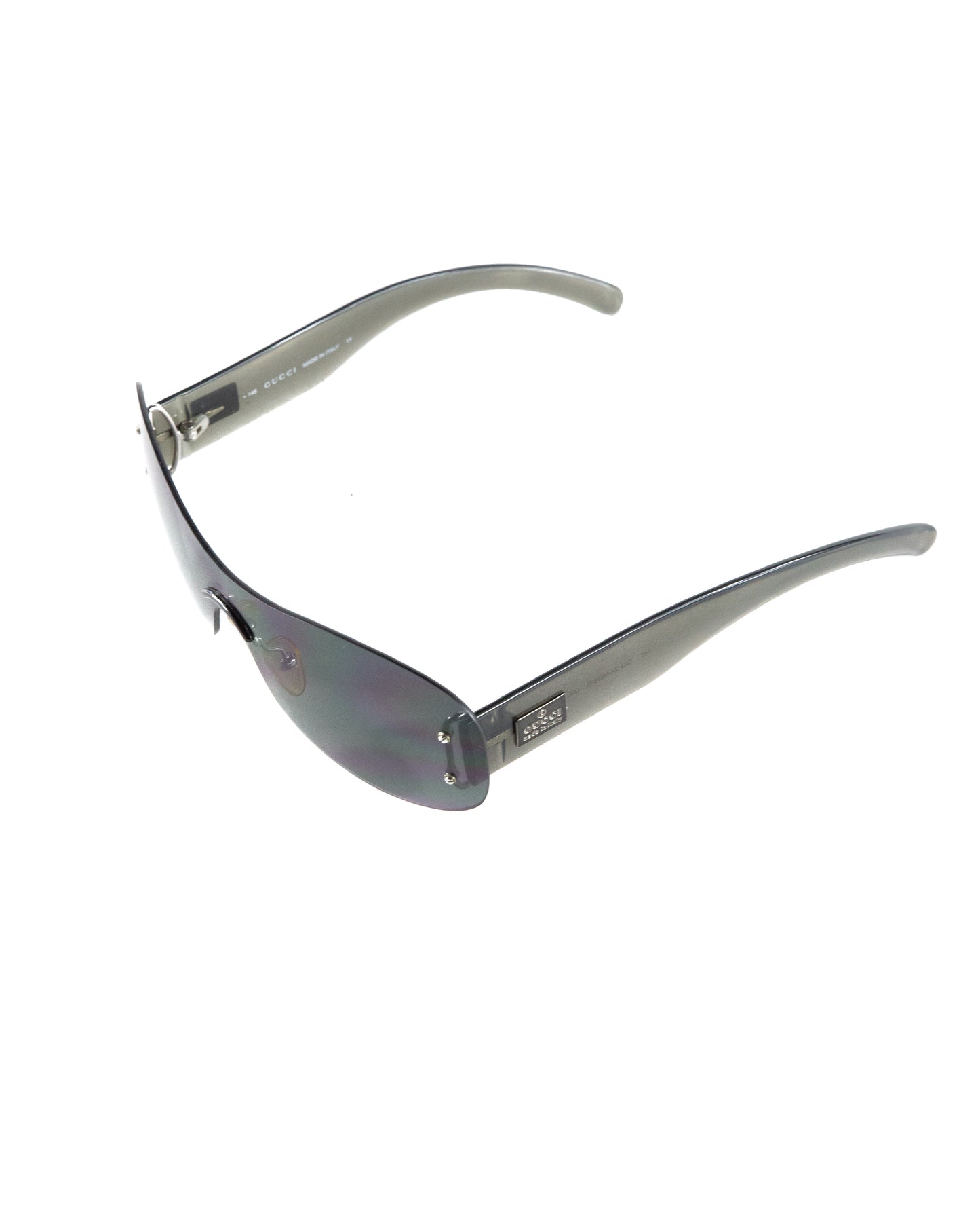 Translucent Shield Sunglasses