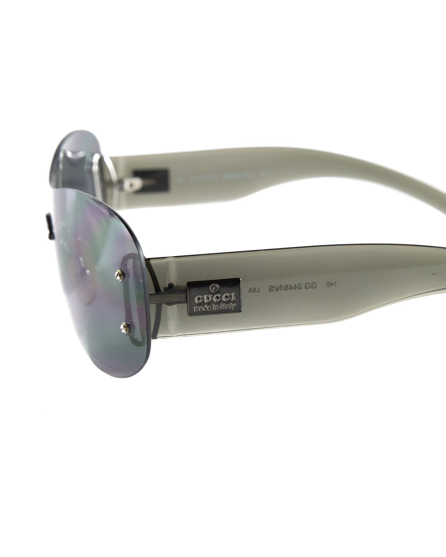 Translucent Shield Sunglasses