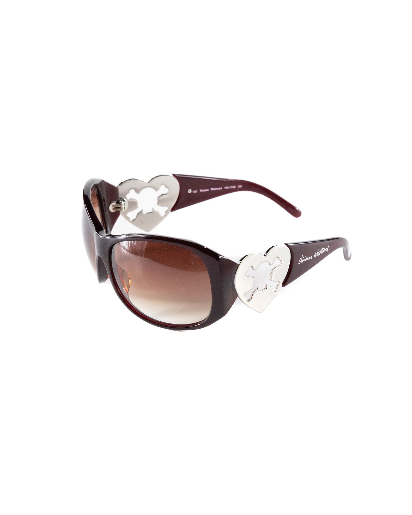 Skull Heart Logo Sunglasses