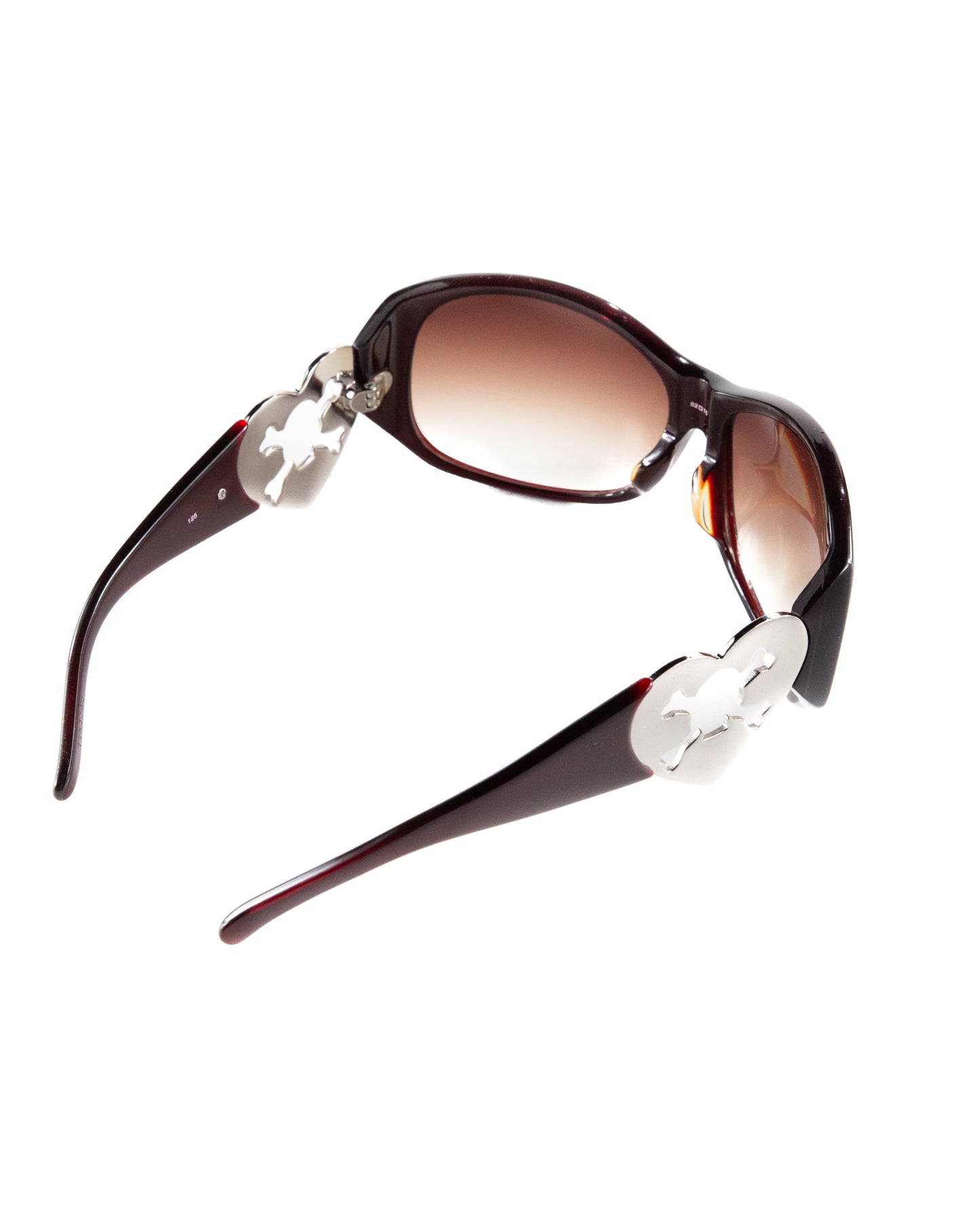 Skull Heart Logo Sunglasses