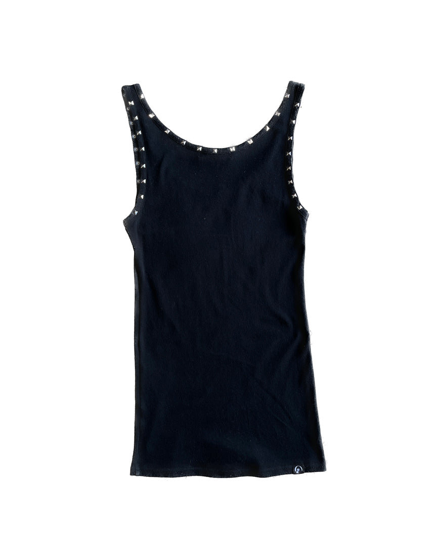 Studded Graphic Tank