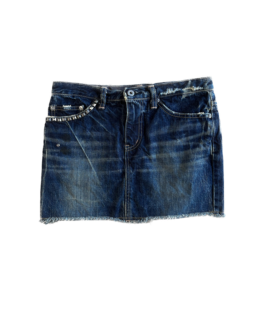 Denim Mini Skirt