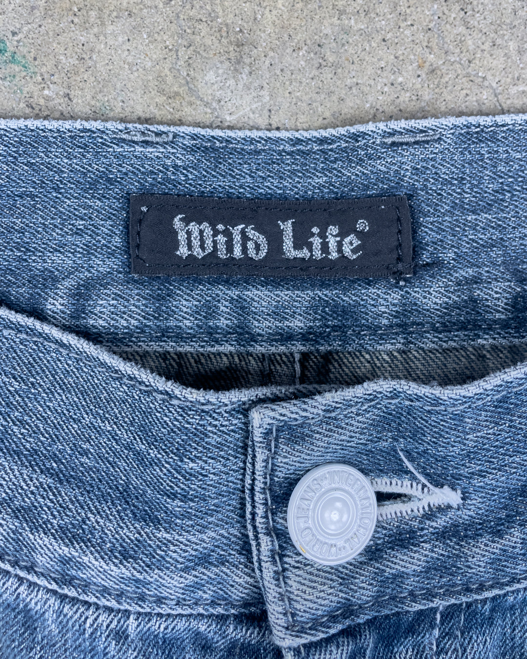 Double Waist Tattoo Denim