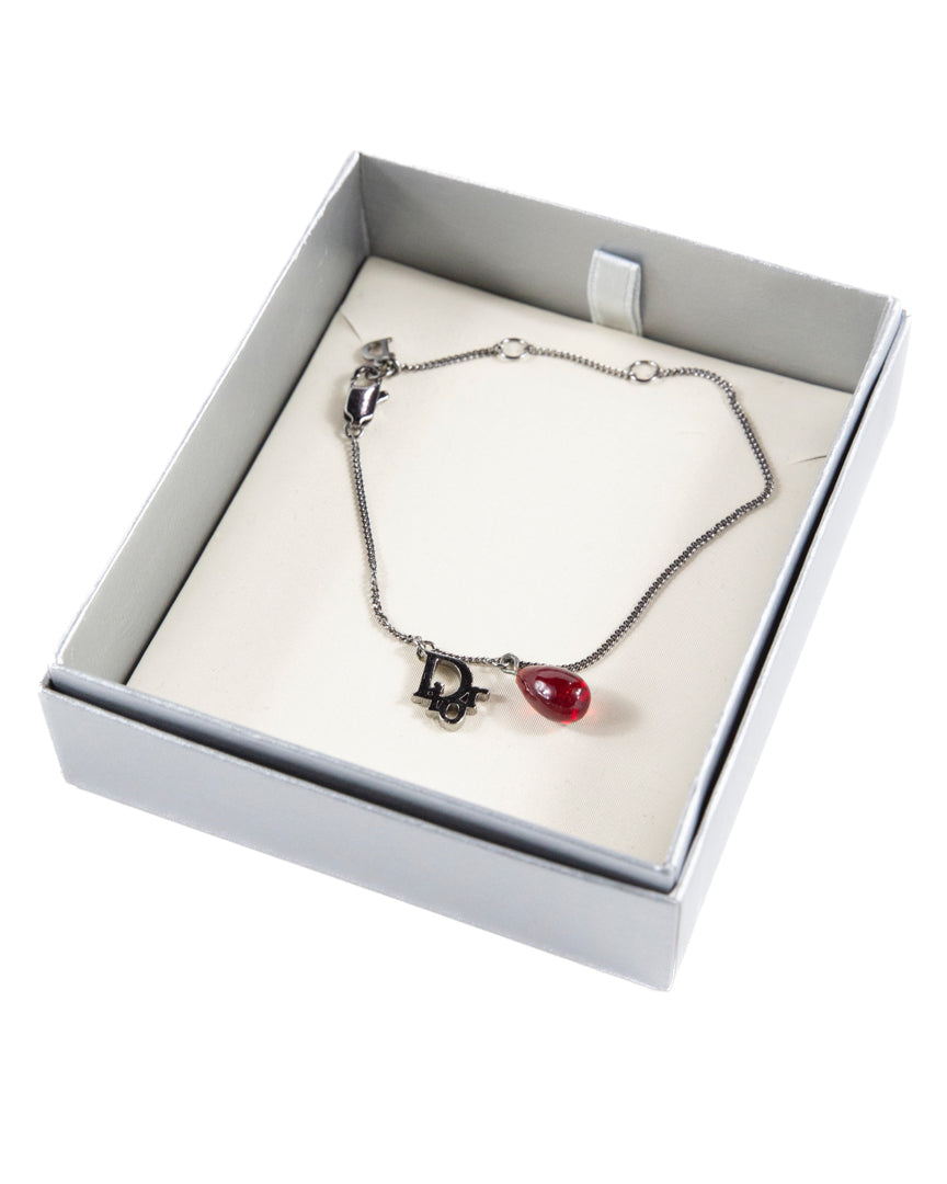 Blood Drop Logo Bracelet