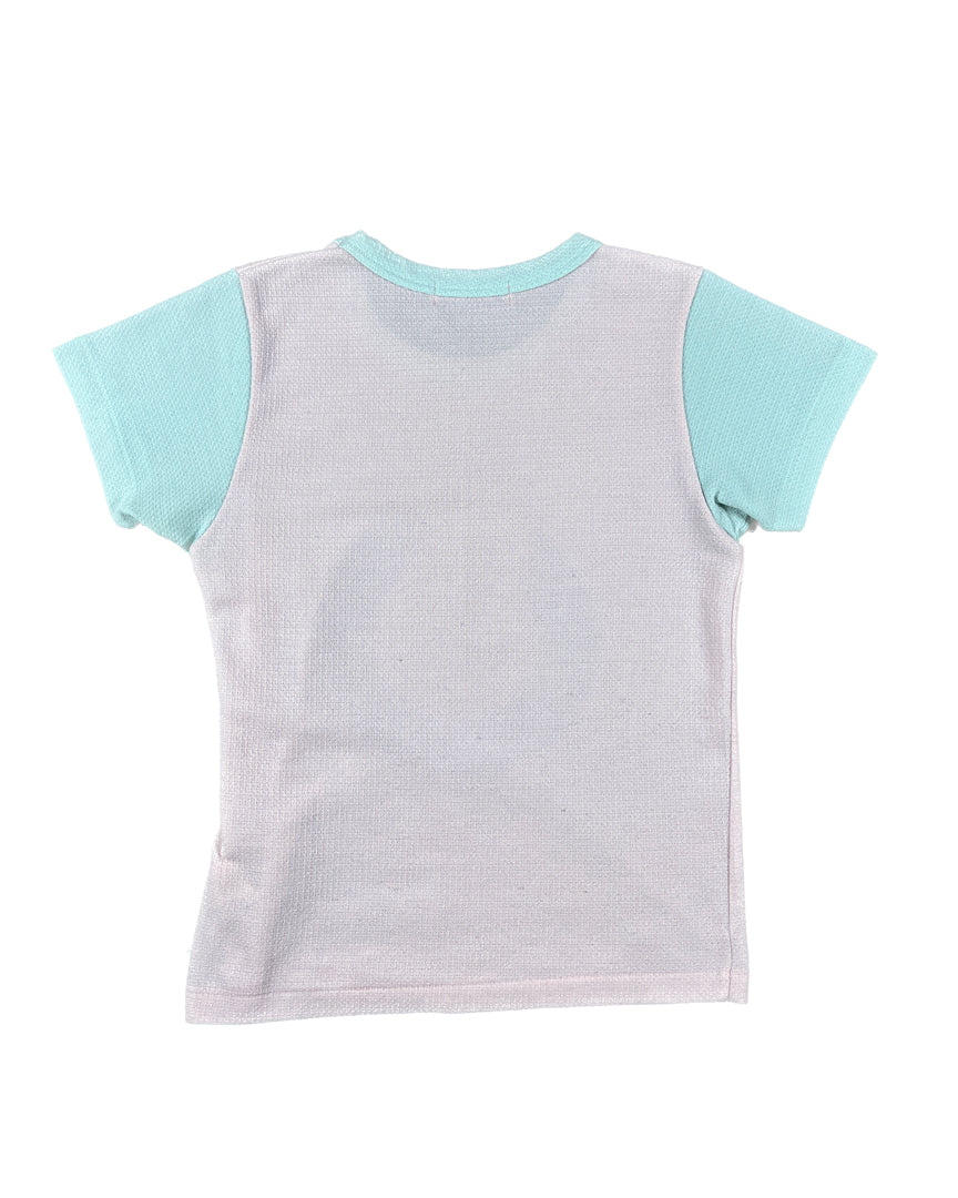 Knit Graphic Baby Tee