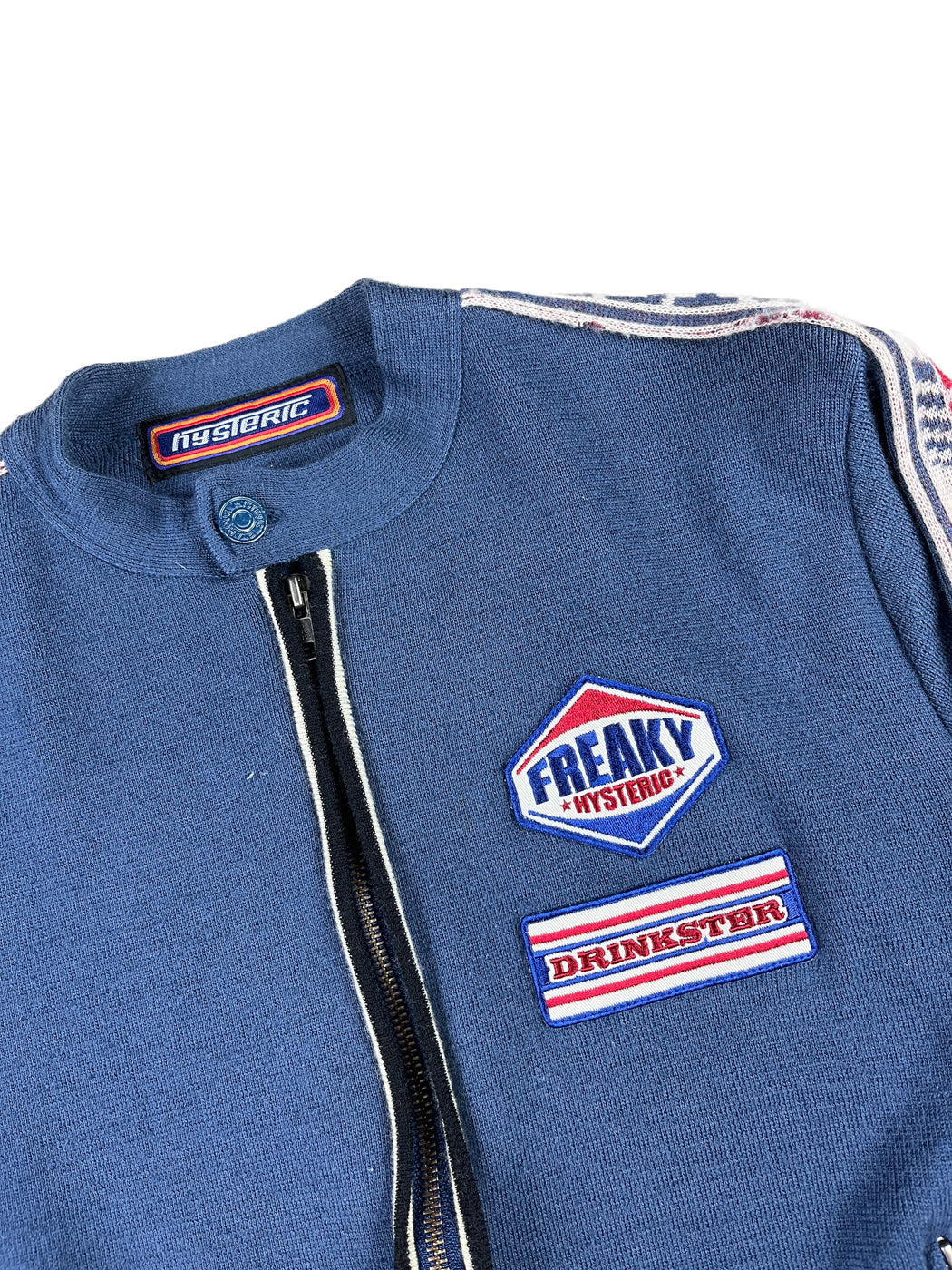 Knit Logo Jacket
