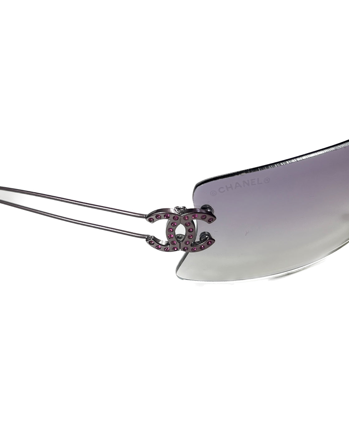 2003 Rhinestone Logo Sunglasses