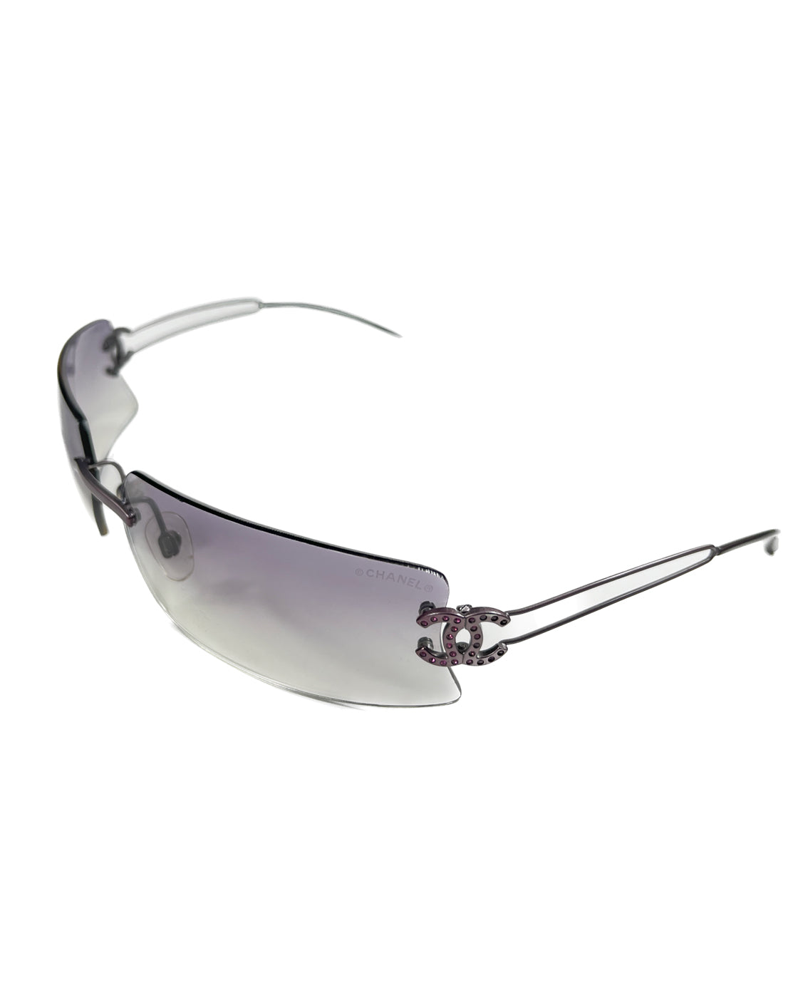 2003 Rhinestone Logo Sunglasses