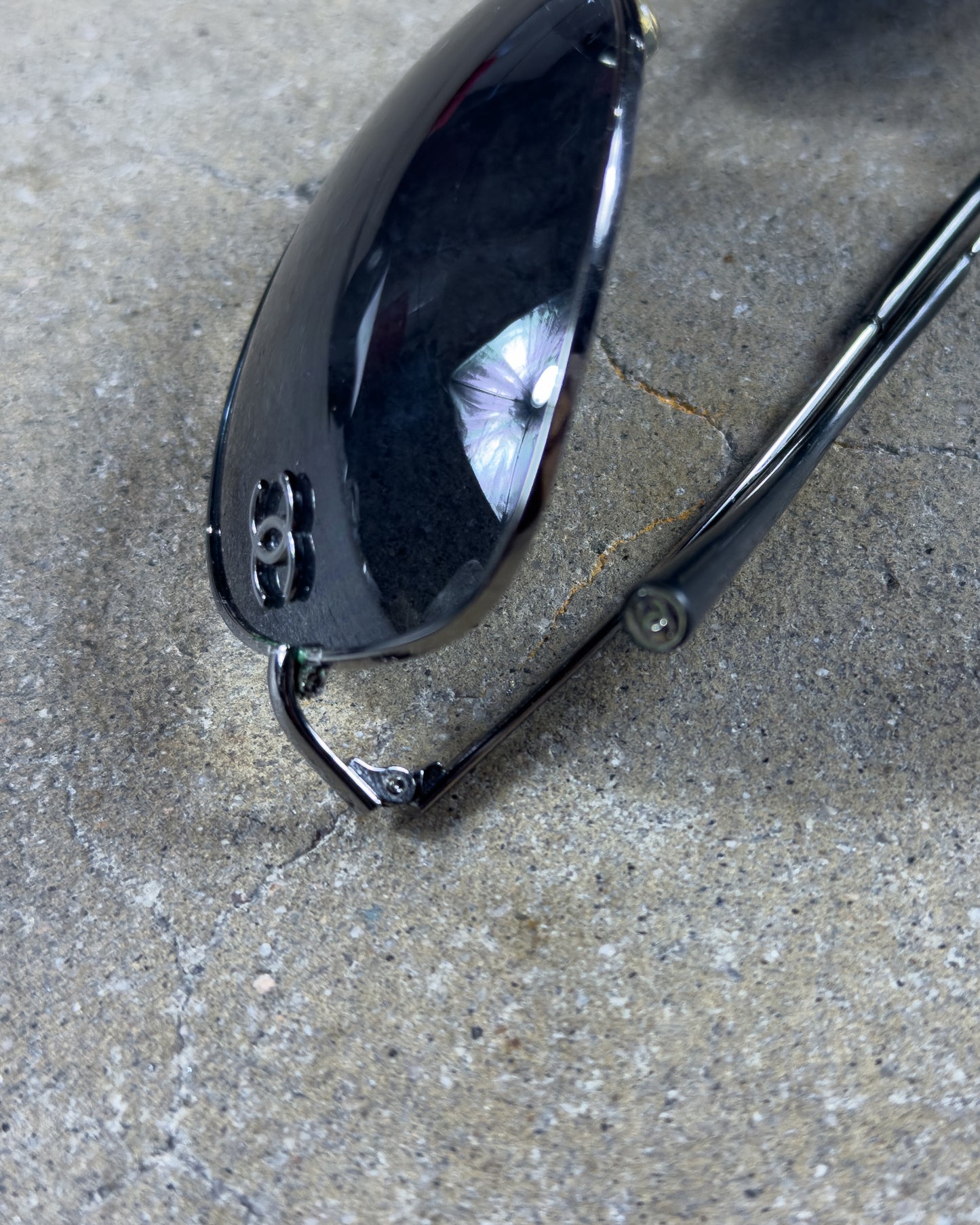 Mirrored Aviator Sunglasses