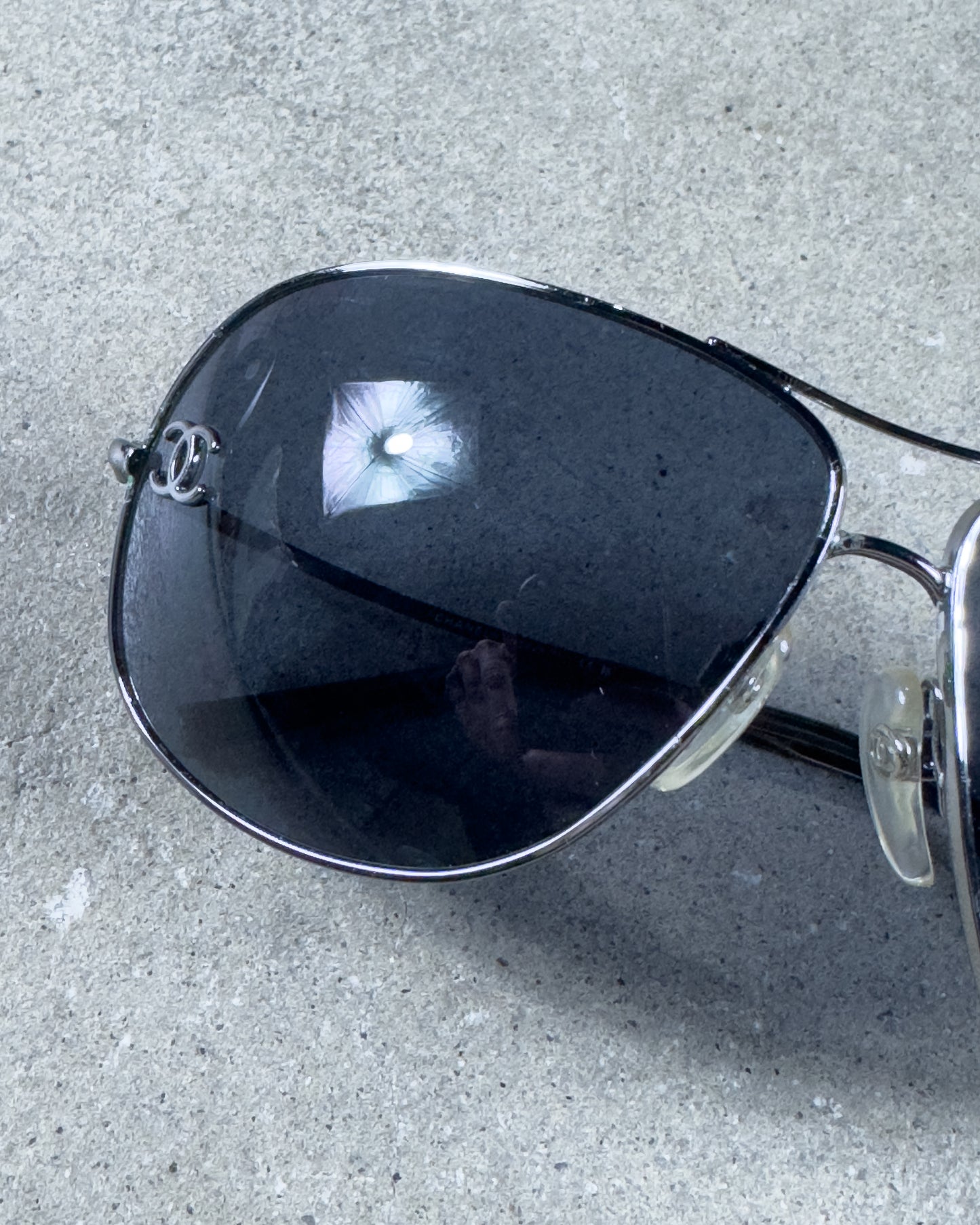 Mirrored Aviator Sunglasses