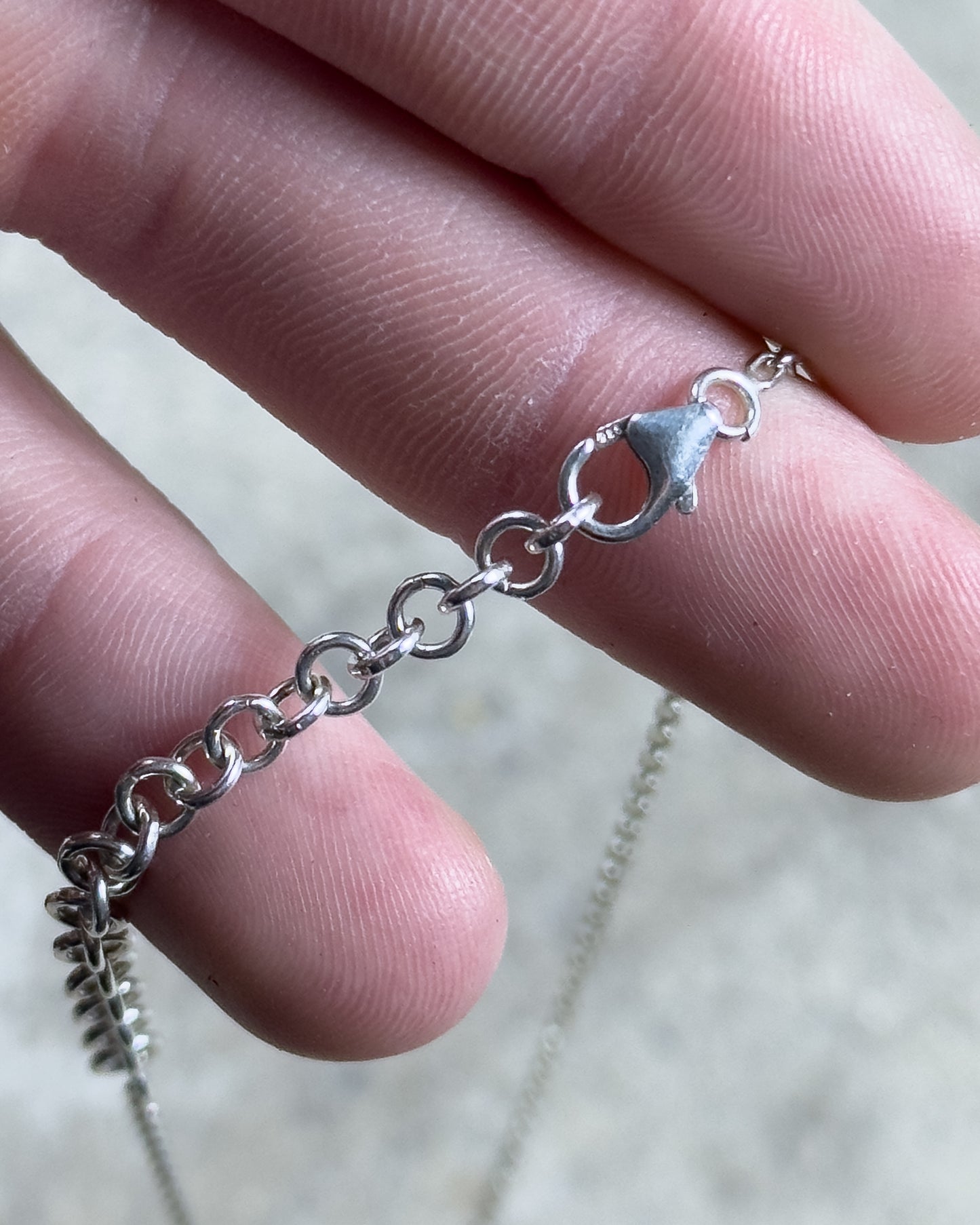 .925 Silver Star Necklace