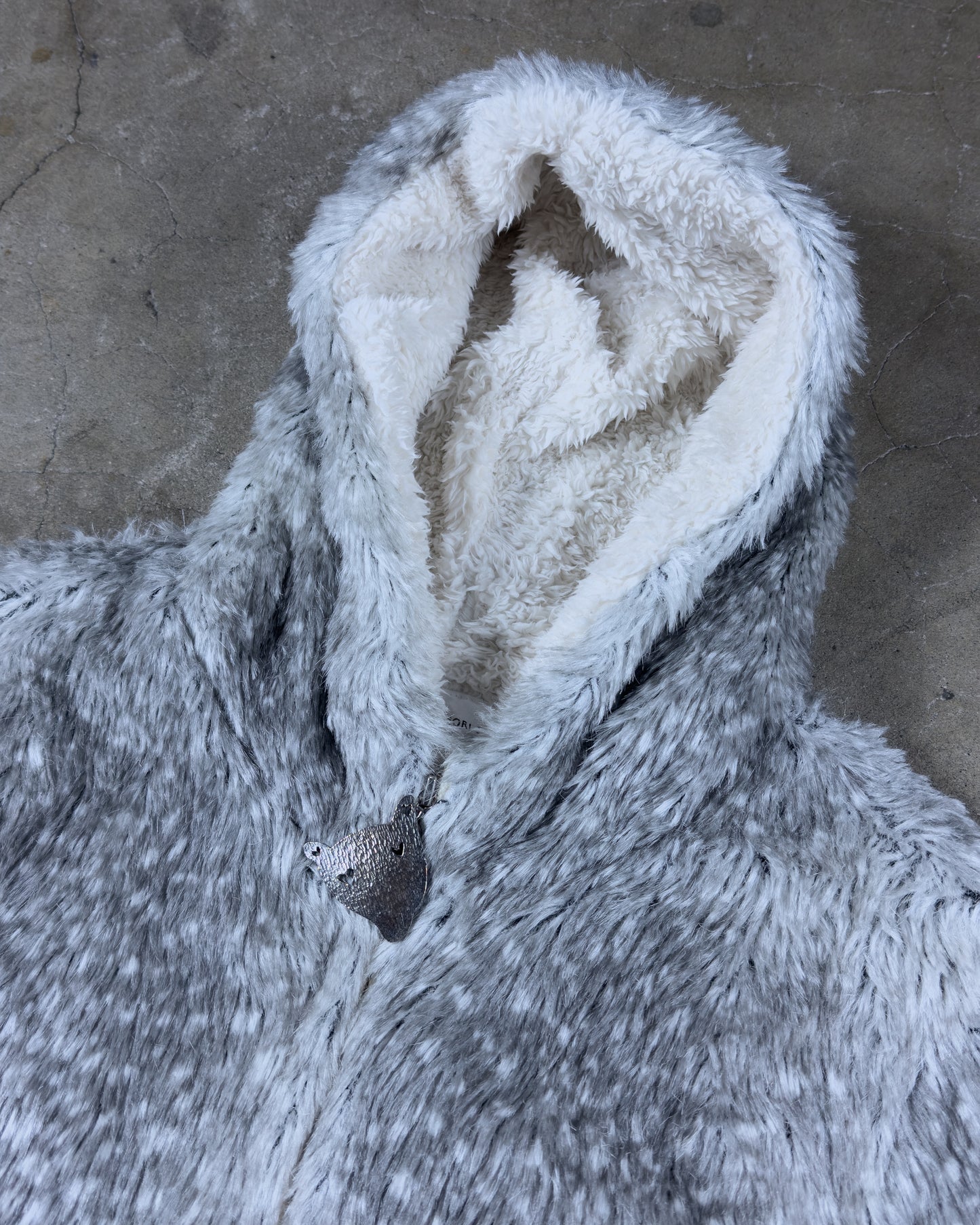 Faux Fur Deer Hoodie