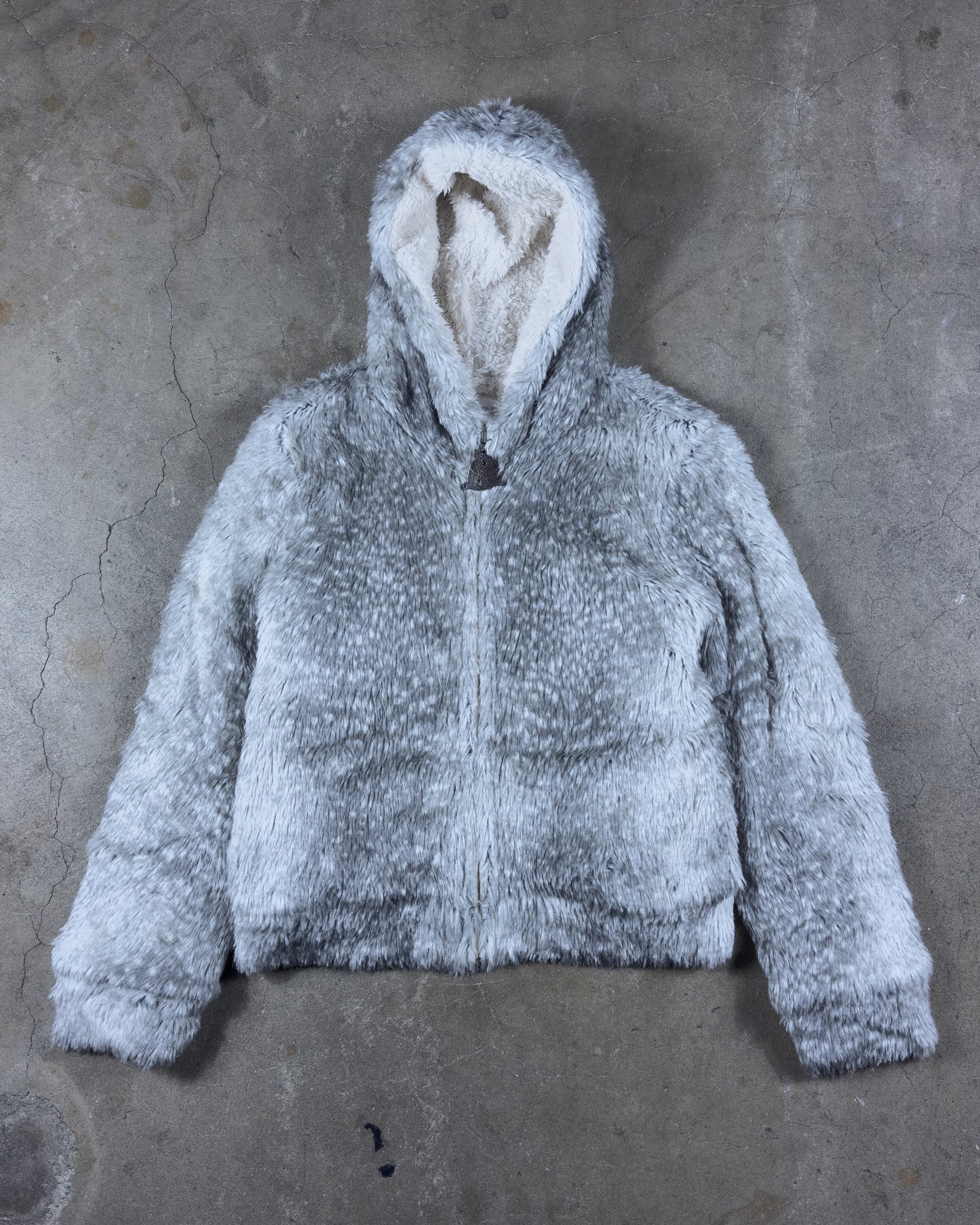 Faux Fur Deer Hoodie