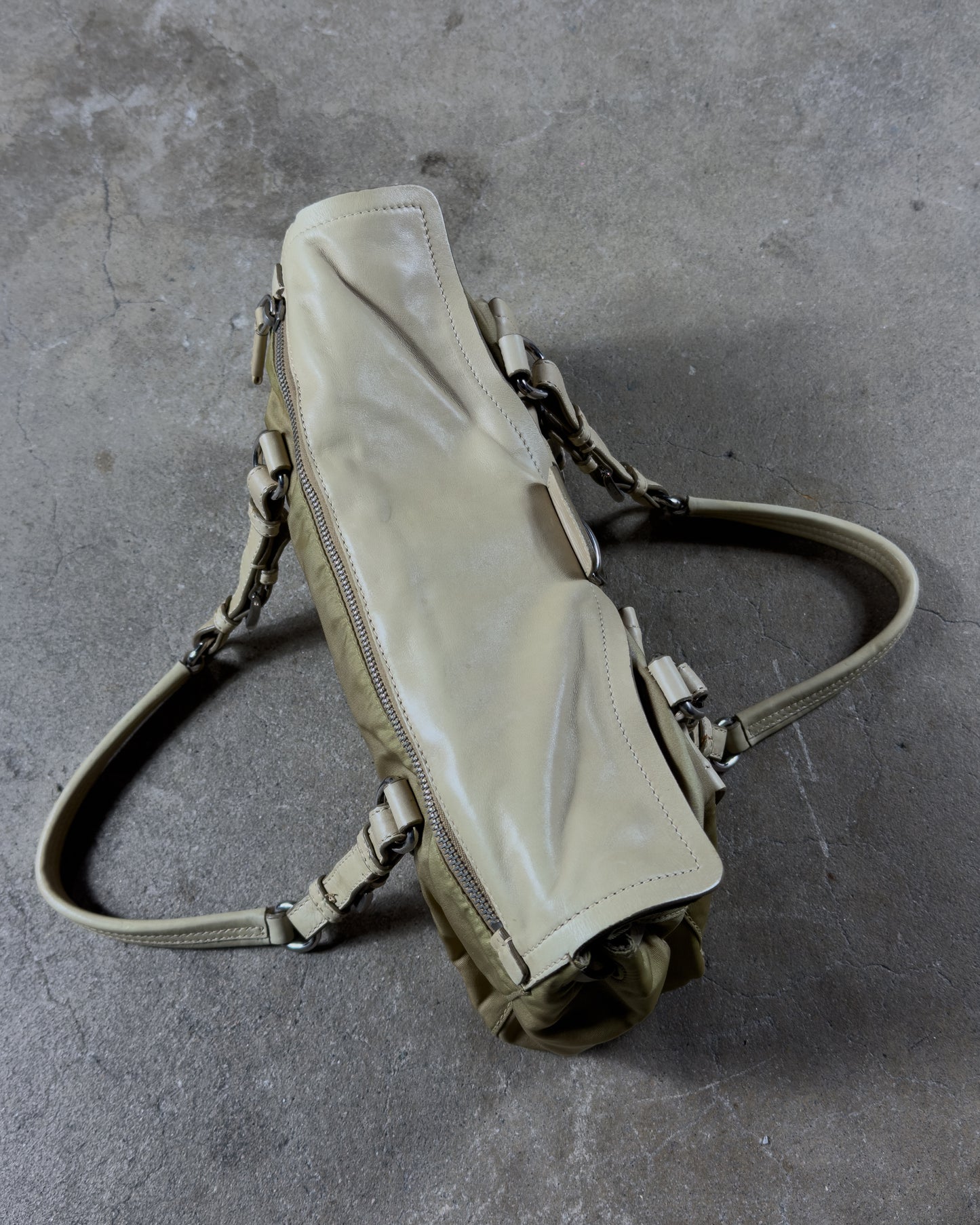 90s Easy Leather Shoulder Bag