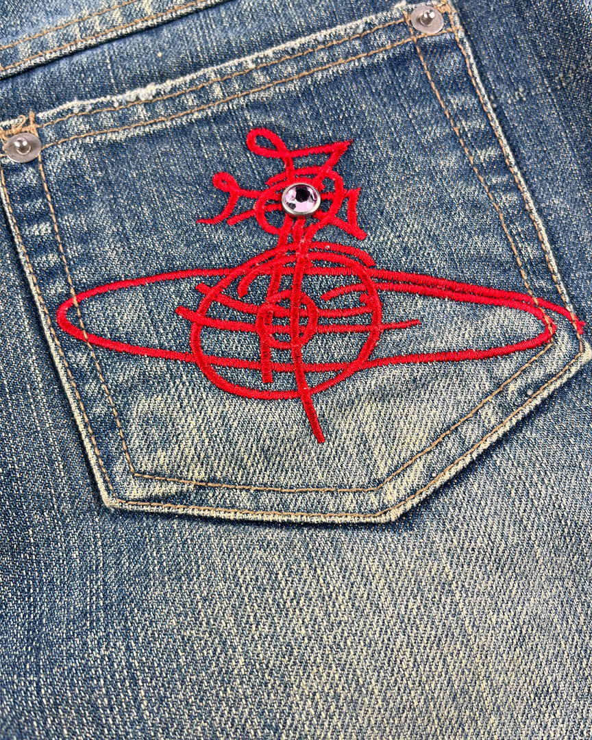 Embroidered Orb Skirt