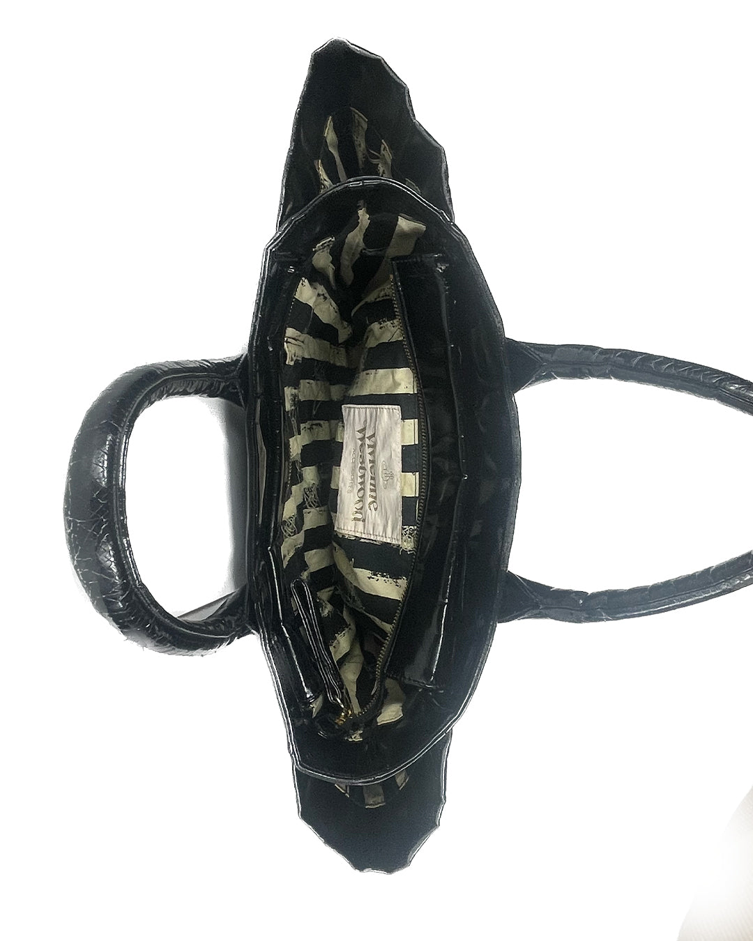 Patent Leather Oversized Handbag