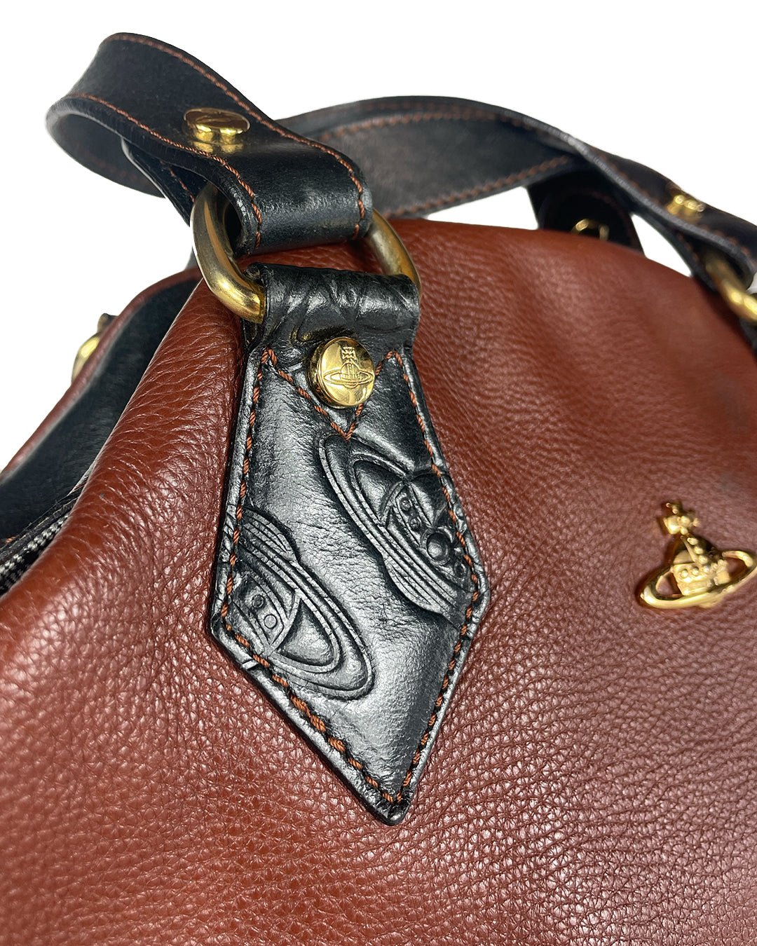 Leather Buckle Handbag