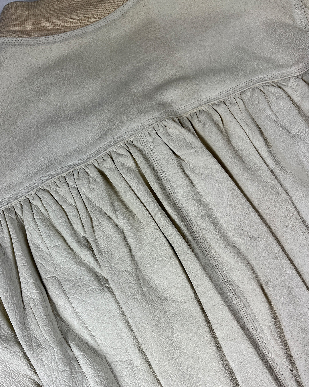 Olmar and Mirta Cropped Leather Jacket