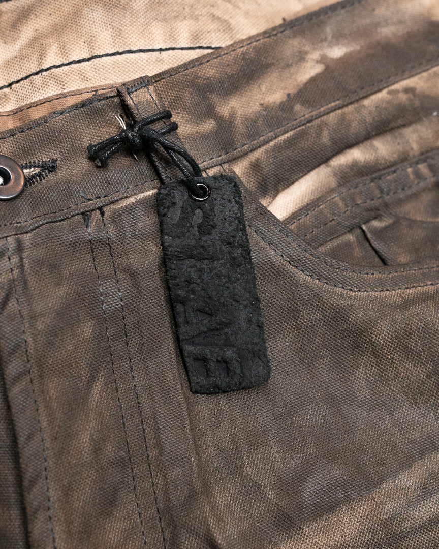 Burnt Overdye SLAB Denim (NWT)