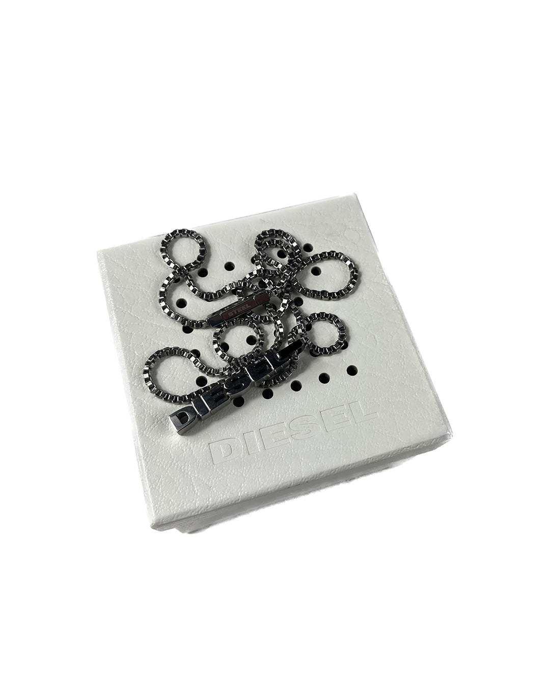 Steel Logo Necklace