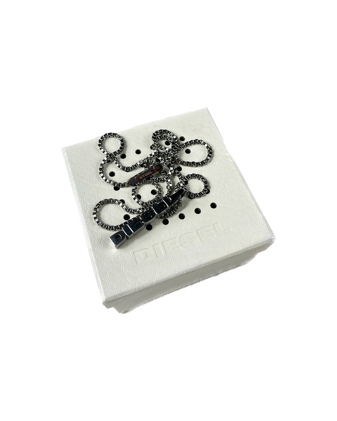 Steel Logo Necklace