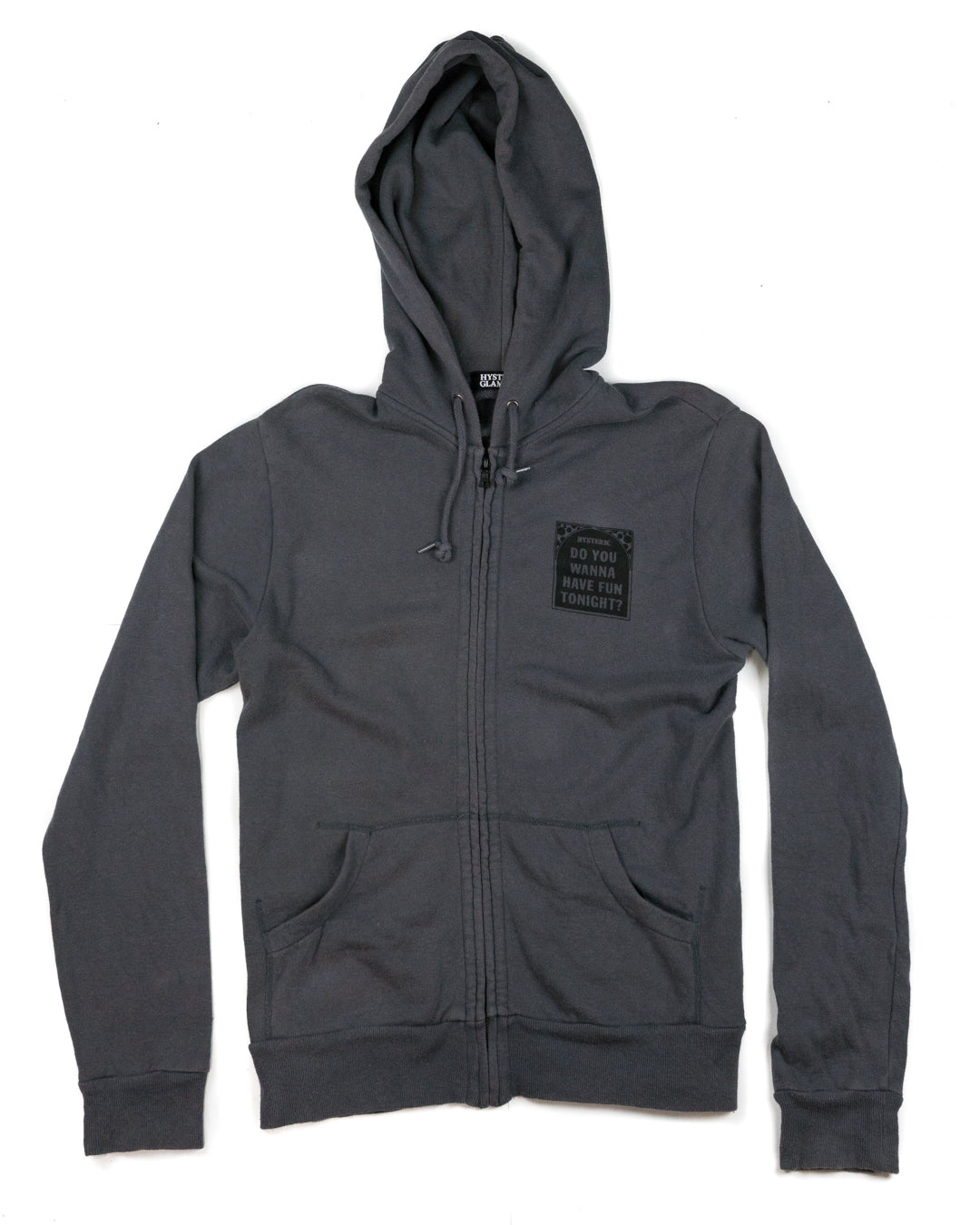 Zip-up Graphic Hoodie
