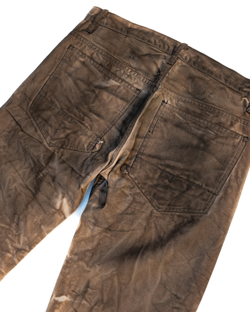 Burnt Overdye SLAB Denim
