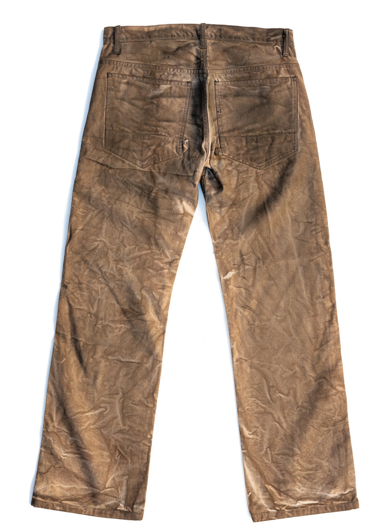 Burnt Overdye SLAB Denim