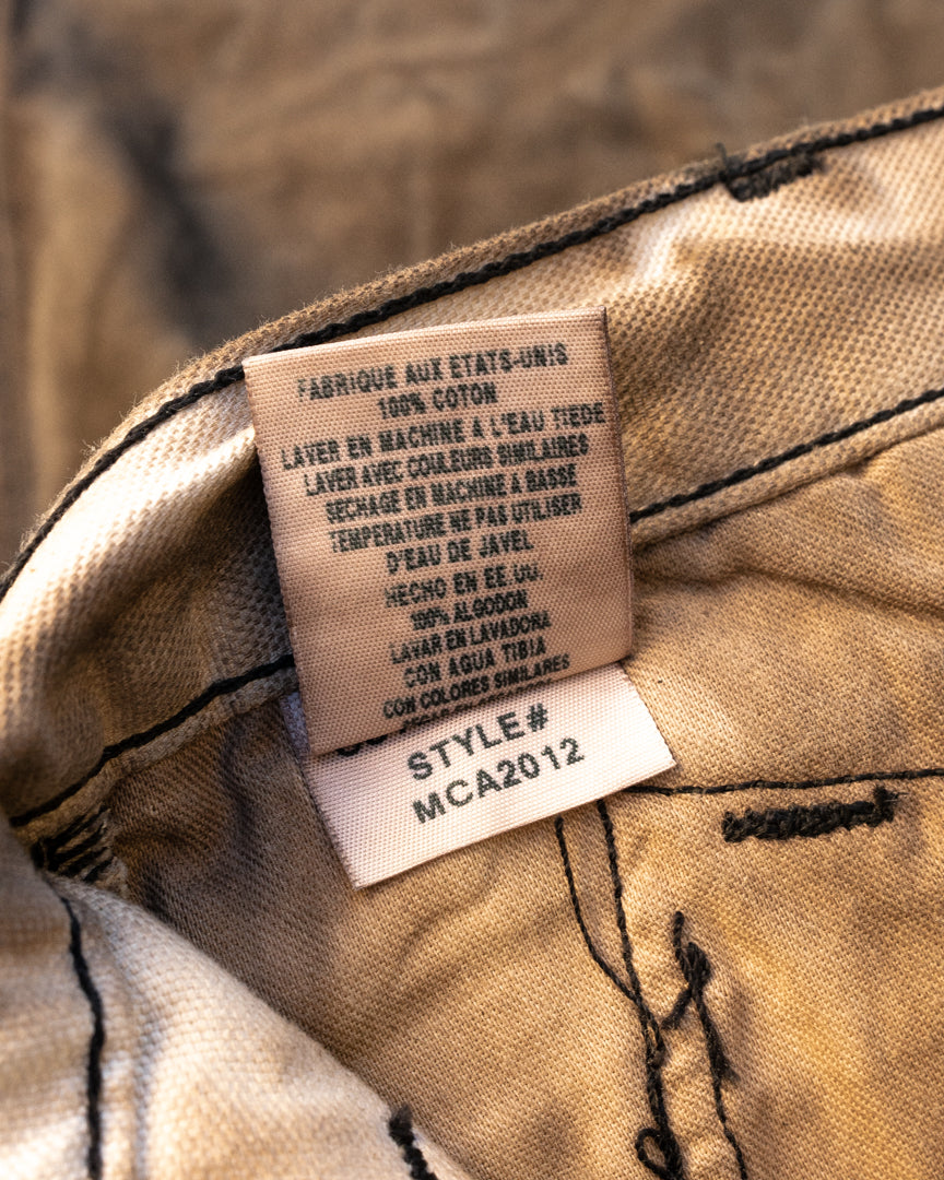 Burnt Overdye SLAB Denim