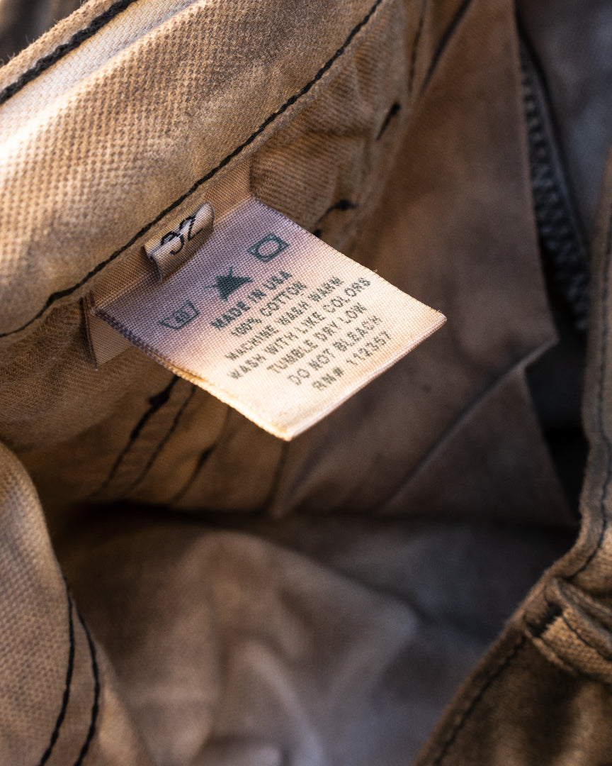 Burnt Overdye SLAB Denim