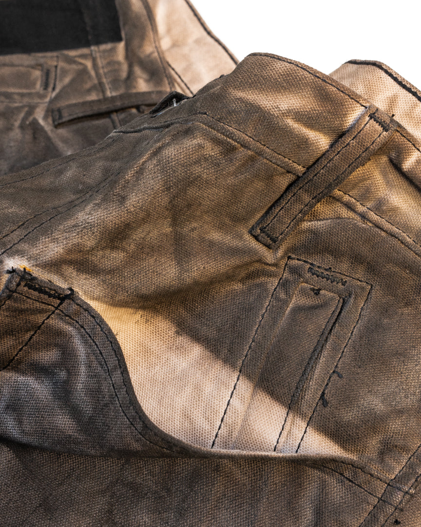 Burnt Overdye SLAB Denim