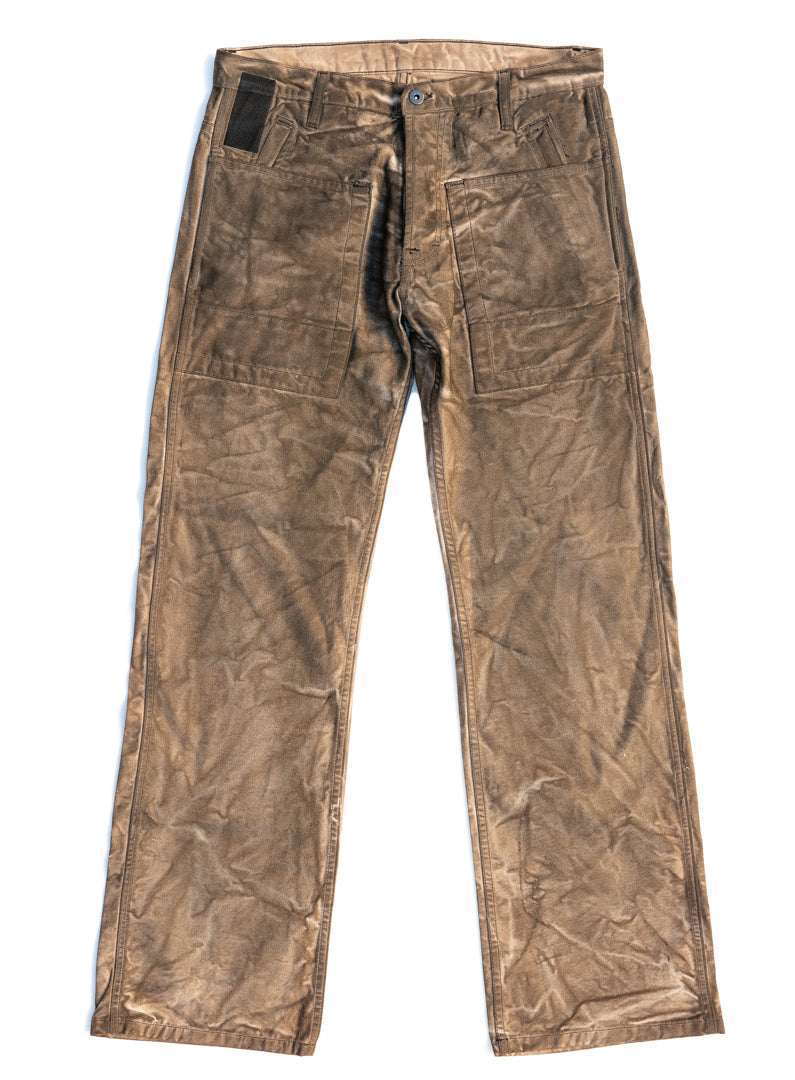 Burnt Overdye SLAB Denim