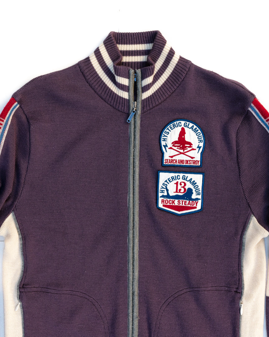 Knit Zip-up