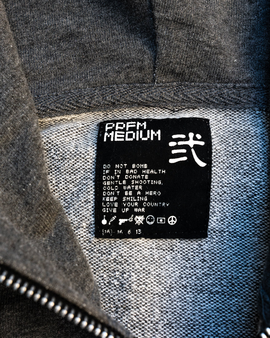 O-ring Zip-up Hoodie