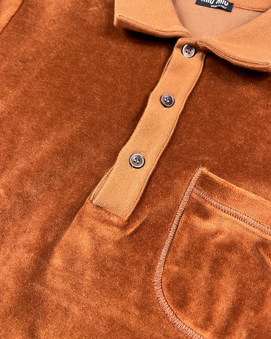 Velour Polo