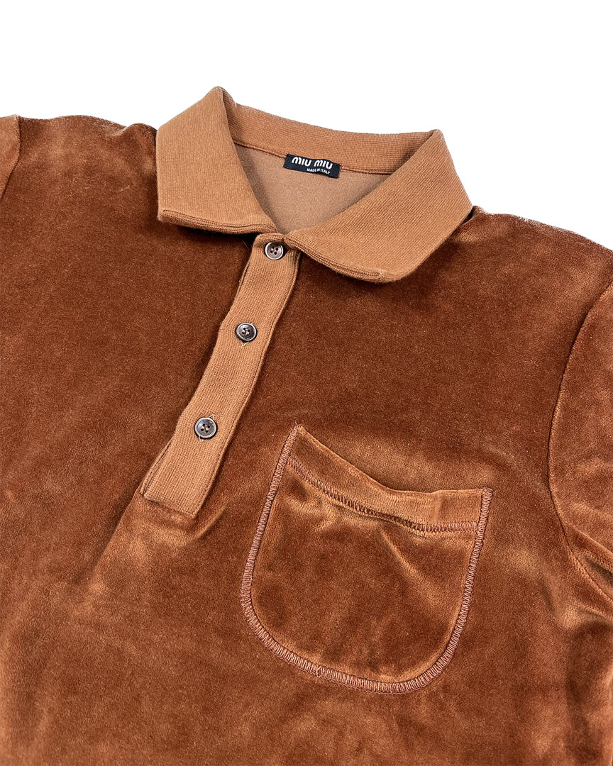 Velour Polo