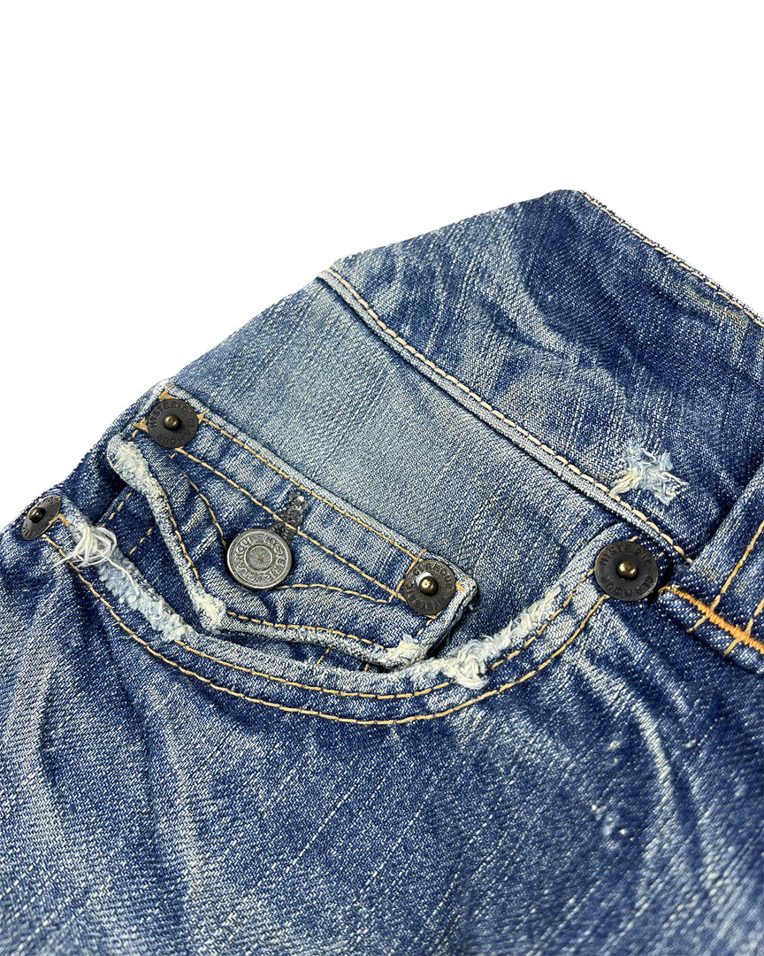 Denim Mini Skirt