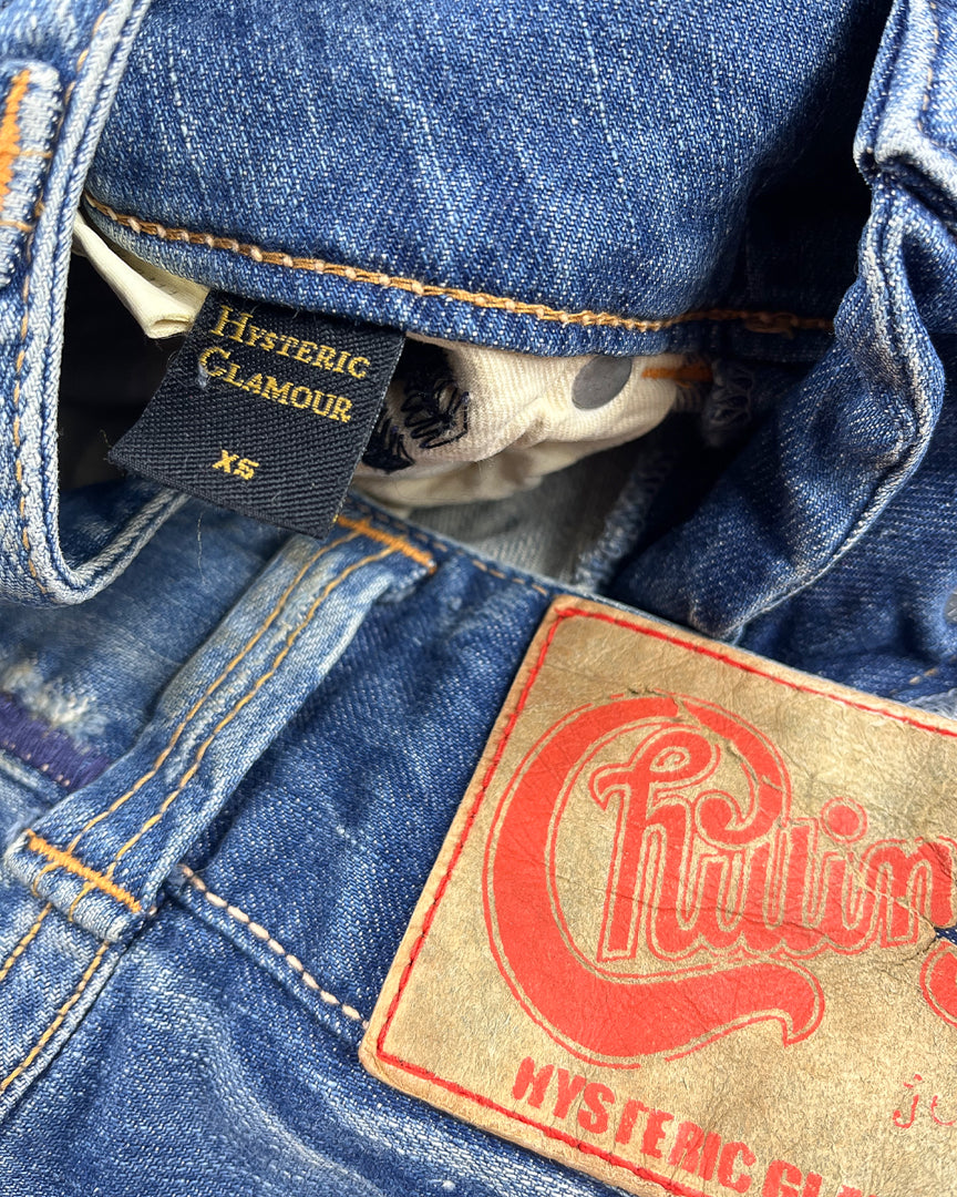 Denim Mini Skirt