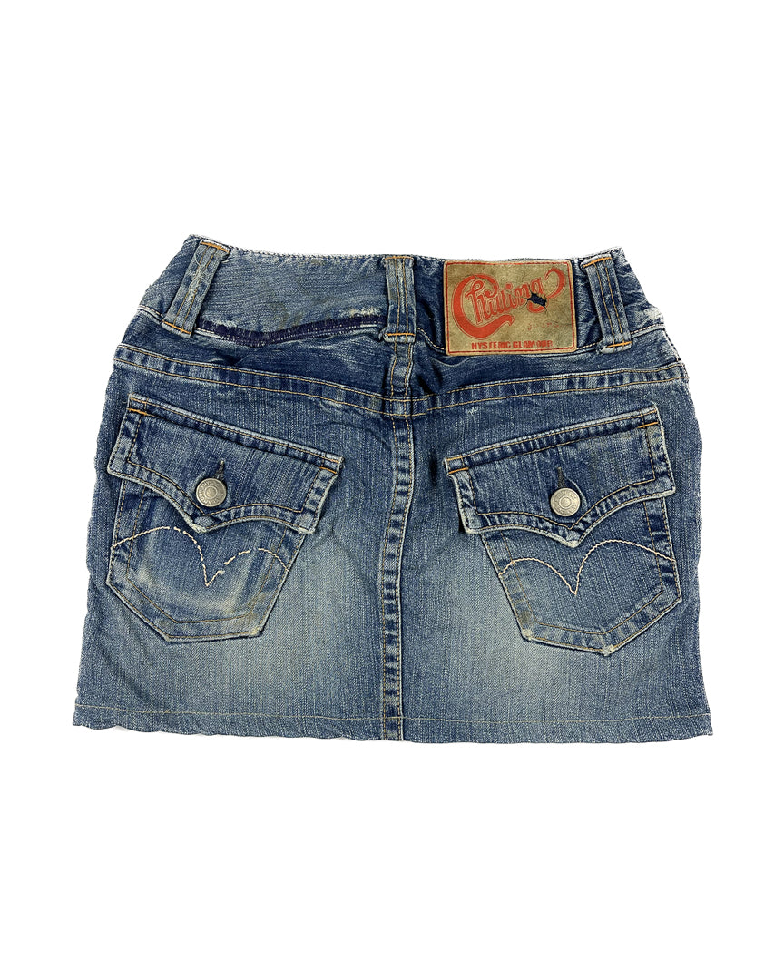 Denim Mini Skirt